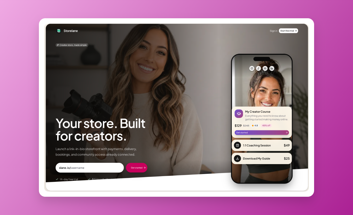 Storelane social preview
